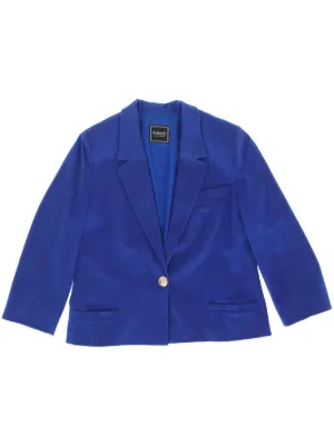 Diesel G-Milla Cropped Blazer | Grey | FARFETCH CA