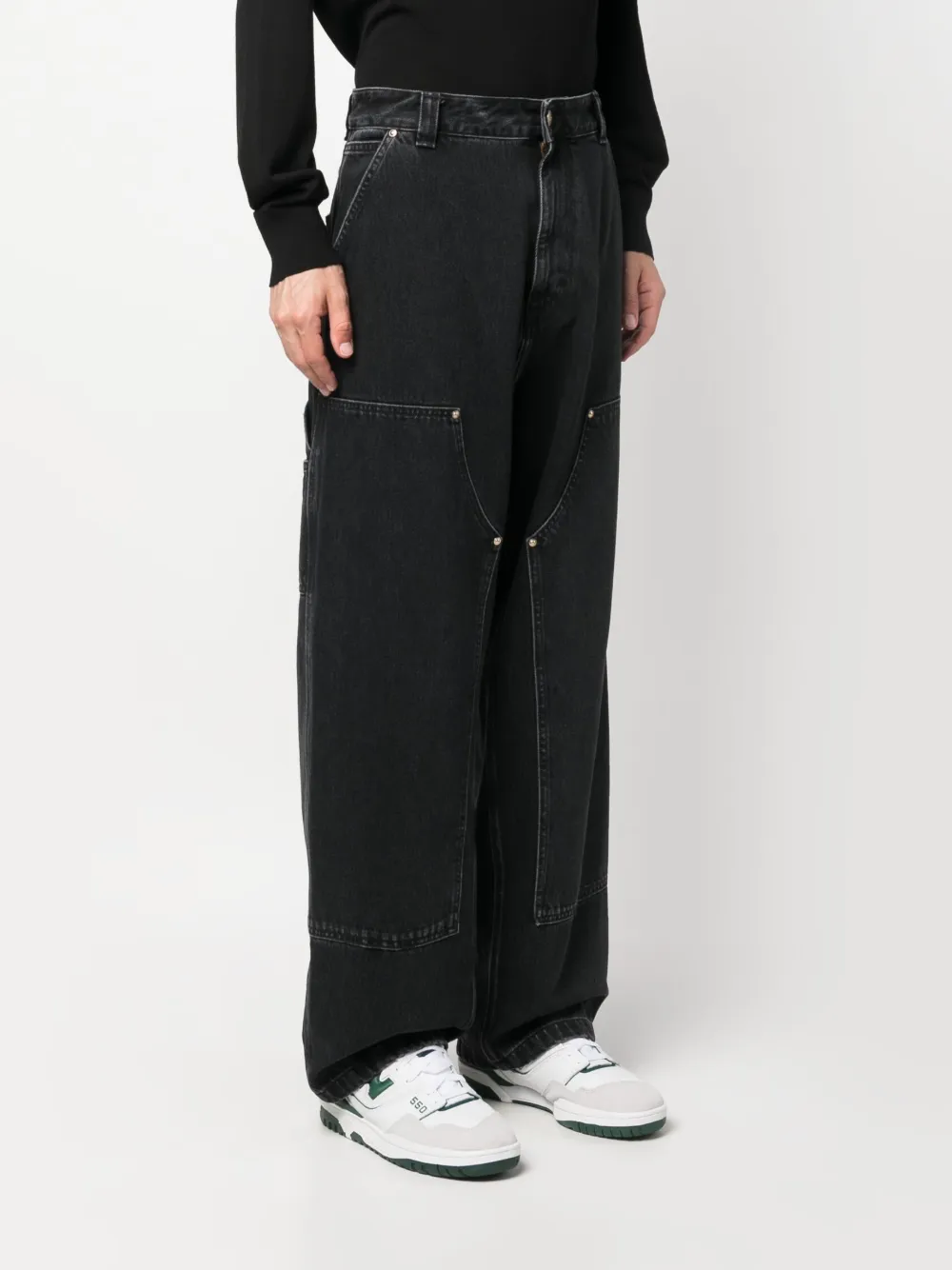 Carhartt WIP Nash double-knee wide-leg Jeans - Farfetch