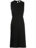 Sportmax open-back sleeveless dress - Black