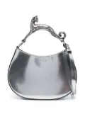 Lanvin small Cat metallic tote bag - Silver