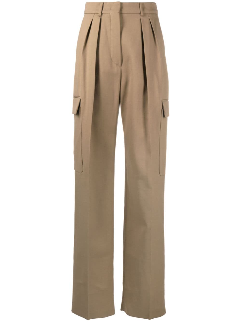 Sportmax Four-pocket Palazzo Pants In Brown