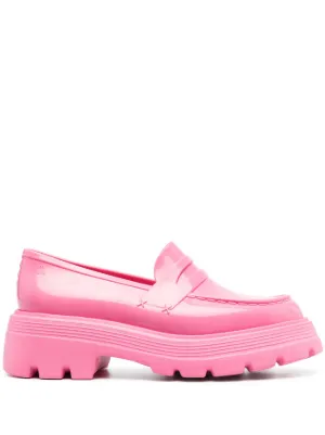 Comme Des Garçons Girl Melissa 55mm ローファー | レッド | FARFETCH JP