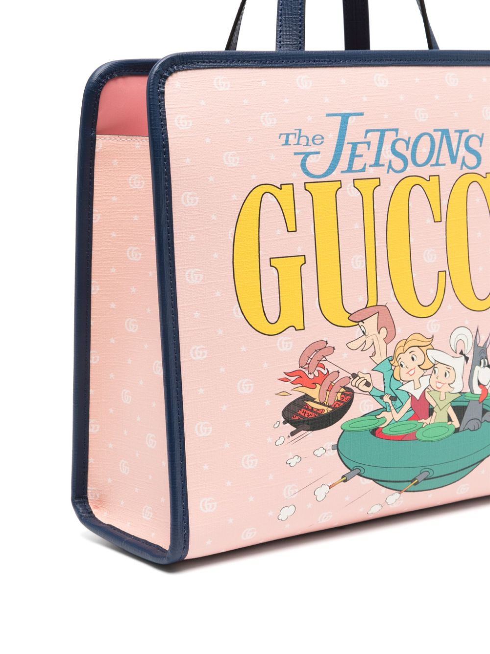 Gucci Kids The Jetson's printed tote bag - Pink