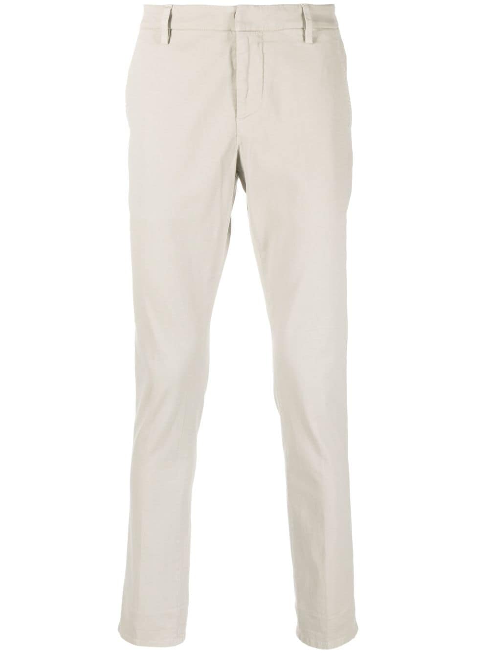 DONDUP STRETCH-COTTON CHINO TROUSERS