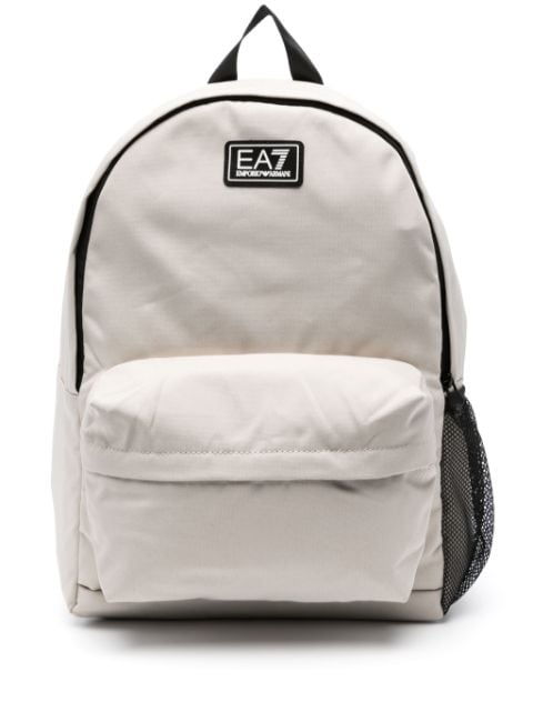 EA7 Sports logo-appliqué backpack