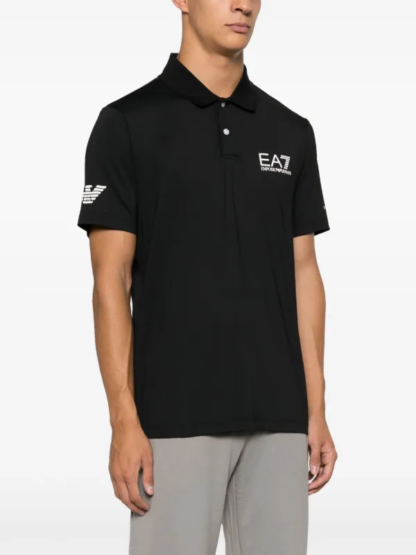 Ea7 Emporio Armani ポロシャツ | ブラック | FARFETCH JP