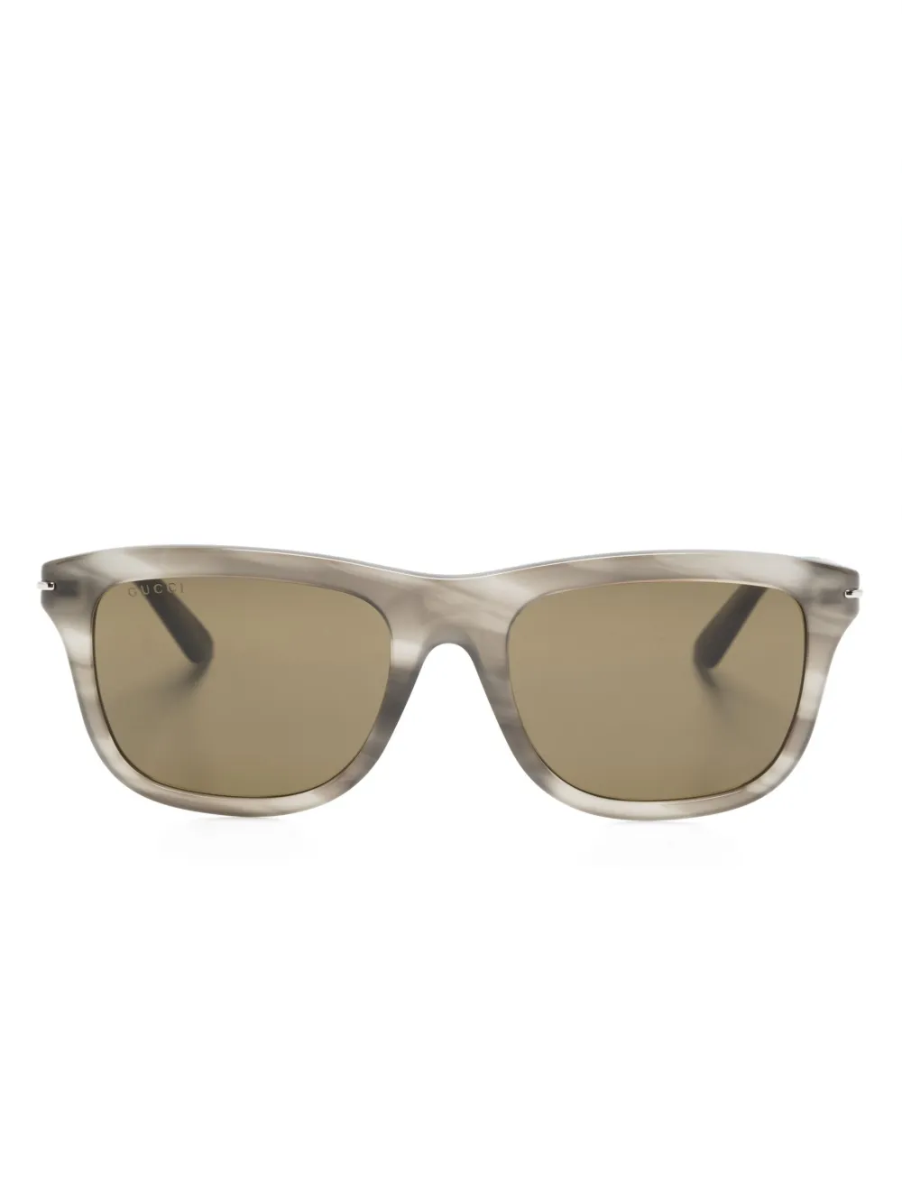 Gucci Eyewear tinted-lenses square-frame sunglasses – Grey