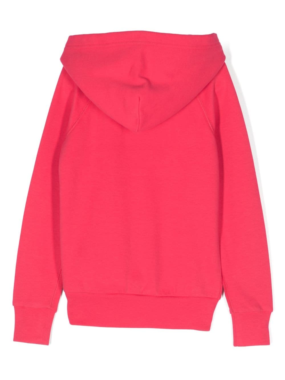 Ralph Lauren Kids Polo Pony cotton-blend hoodie - Roze