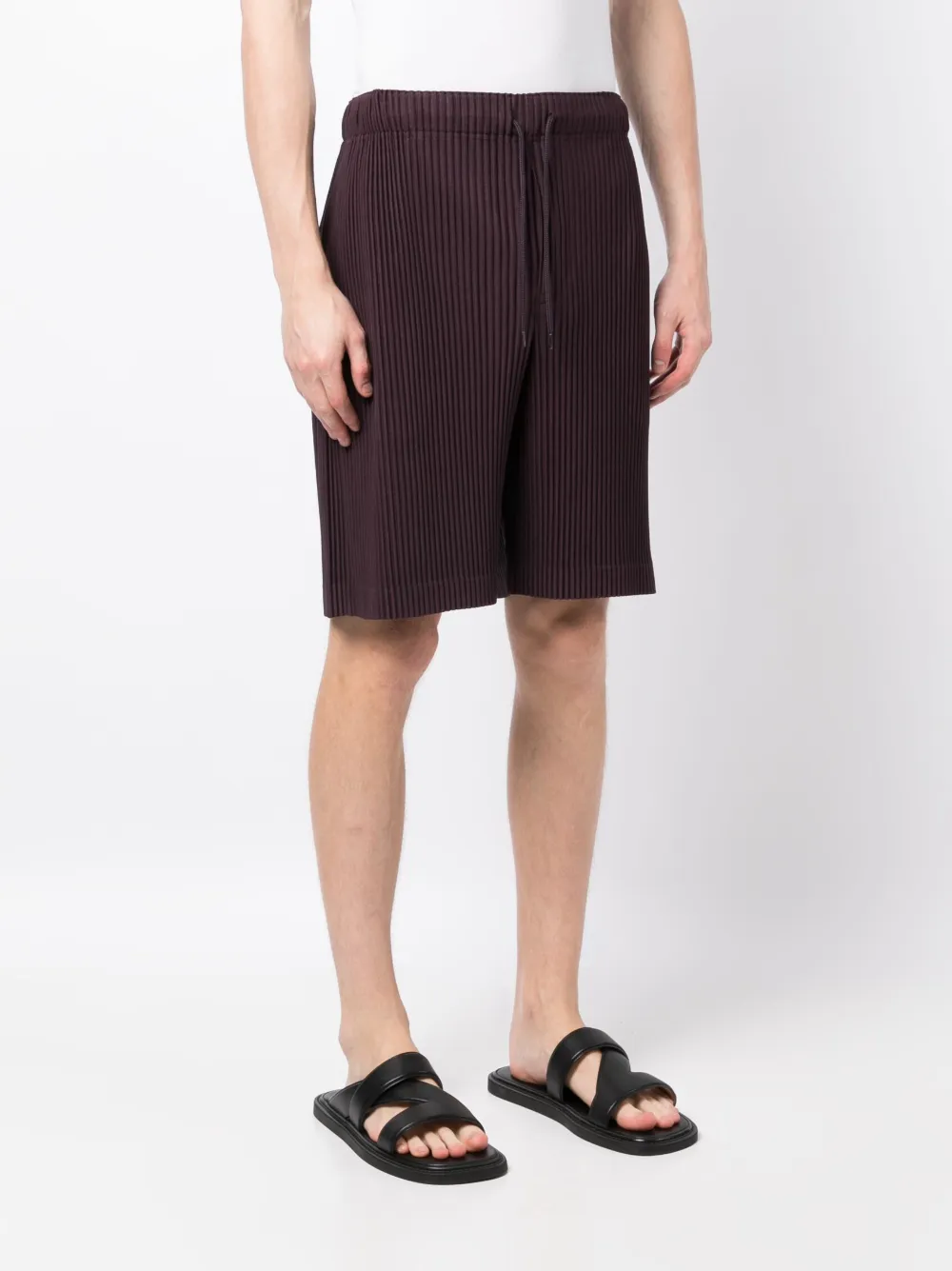 美品】 Plisse Homme パンツ Horizon Shorts Pleats パンツ - www 