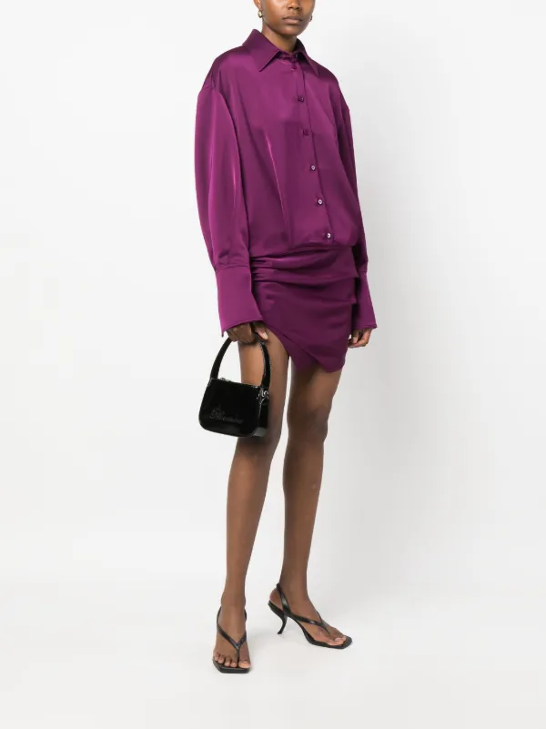 Blumarine エナメル ハンドバッグ Blumarine エナメル ハンドバッグ | ブラック | FARFETCH JP