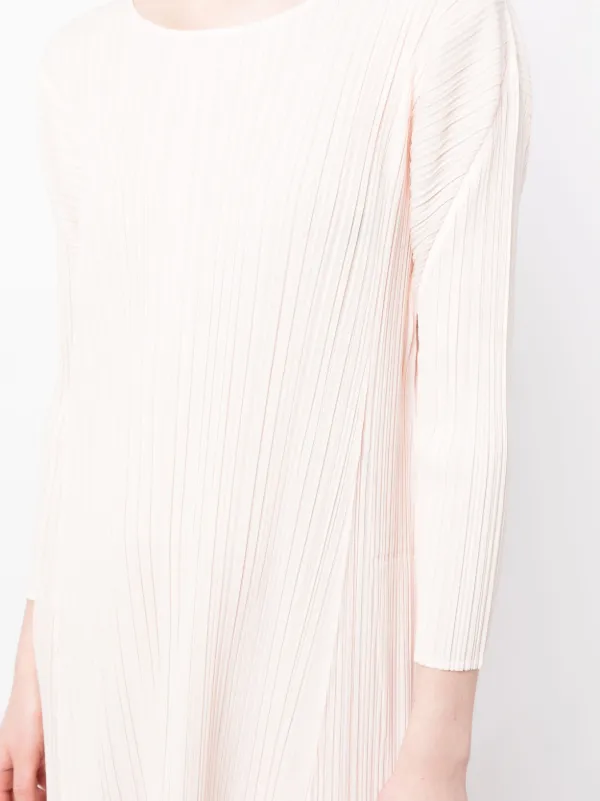 Pleats Please Issey Miyake Mellow Pleats Plissé Midi Dress - Farfetch