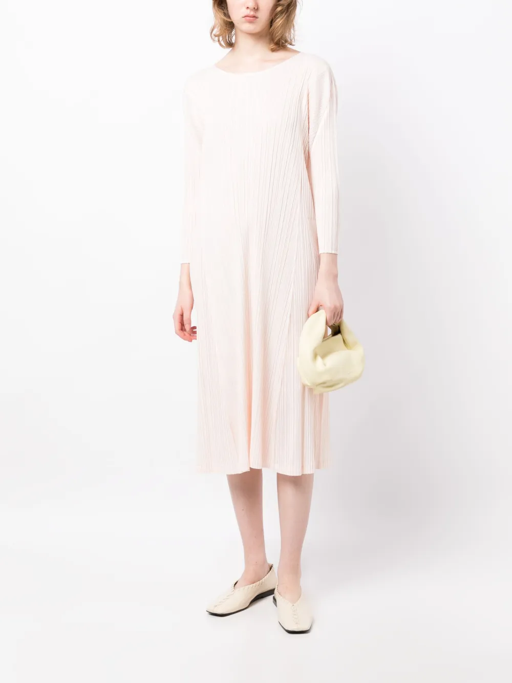 Pleats Please Issey Miyake Pleated mid-length Dress - Farfetch