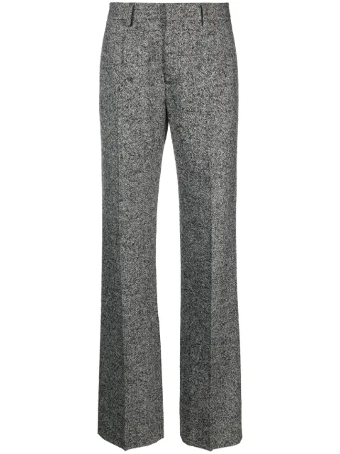 Alessandra Rich pantalones de vestir con tiro alto
