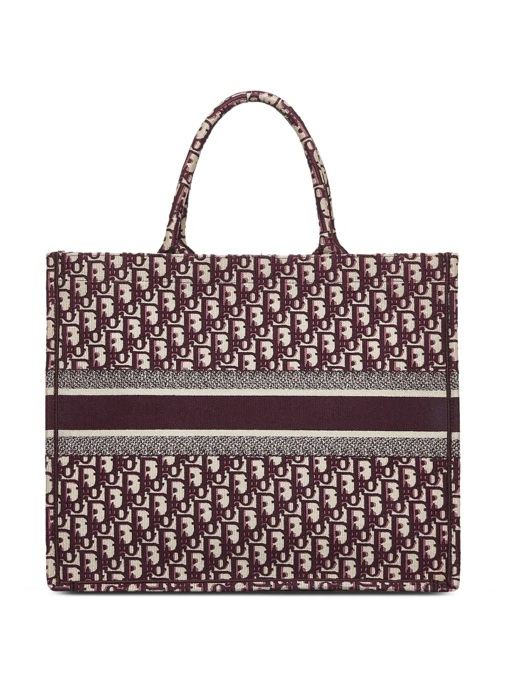 Christian Dior pre-owned large Oblique Book tote bag - Rood