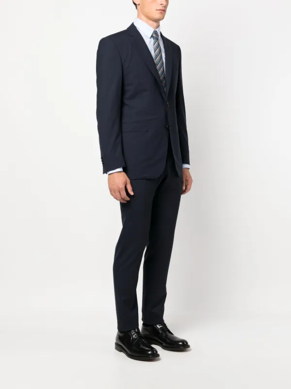 Canali single breasted Wool Suit Farfetch