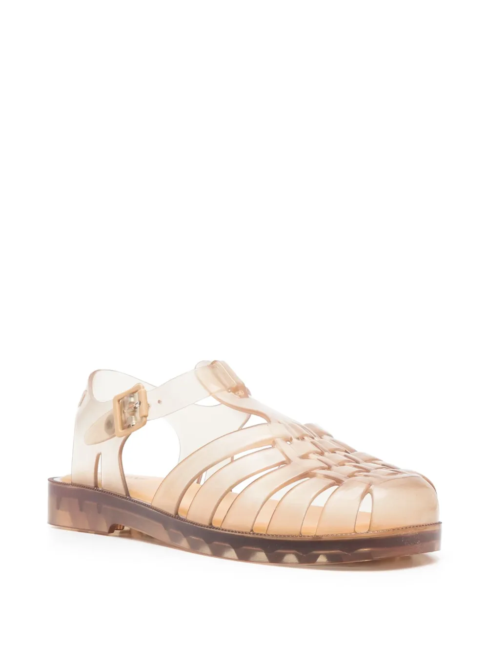  Melissa Possession Buckled Sandals - Neutrals 