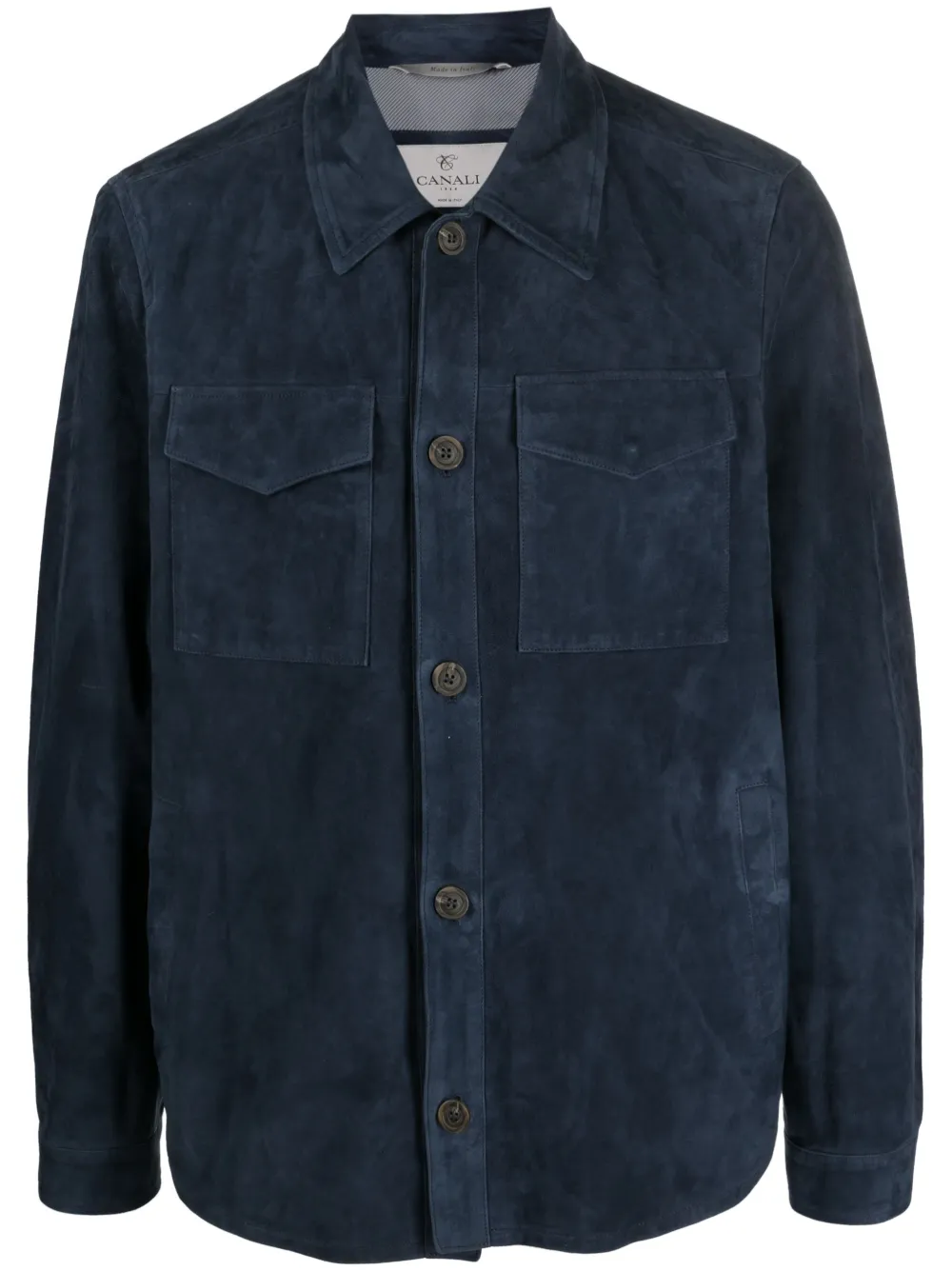 CANALI NUBUCK SHIRT JACKERT