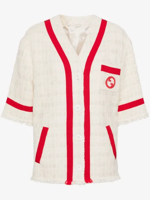 Gucci Interlocking G bouclé jacket