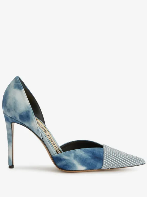 Alexandre Vauthier tie-dye pattern 105mm pumps