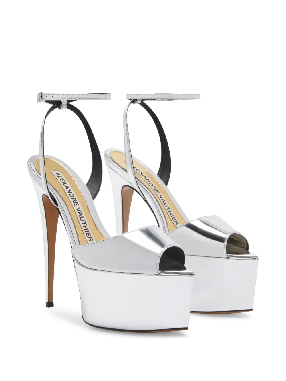 Alexandre Vauthier metallic-finish sandals | Heeled Sandals | Image 2