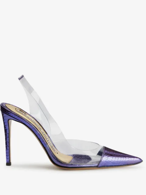 Alexandre Vauthier metallic-finish pumps 