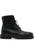 Marsèll 40mm zip-up leather boots - Black