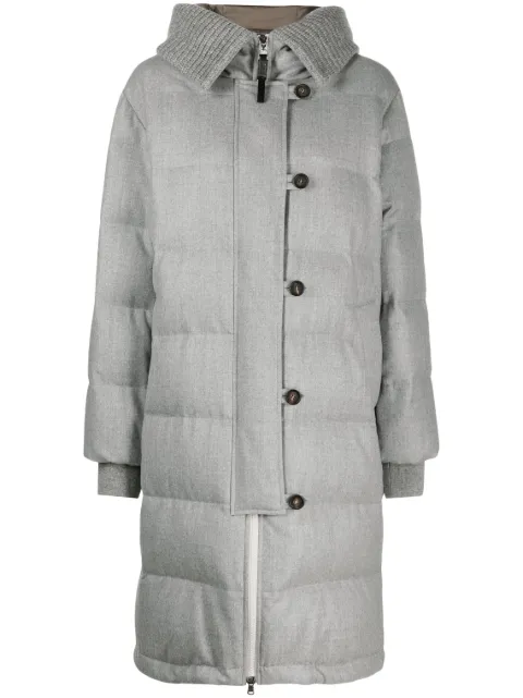 Brunello Cucinelli - hooded padded jacket