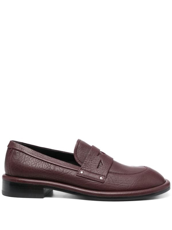 AGL Alison 30mm Leather Loafers Farfetch