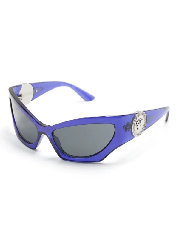 品揃え豊富で | サングラス キャットアイ Eyewear Versace パープル JP FARFETCH | 小物