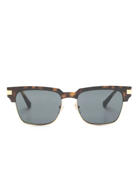 Versace Eyewear logo-detailing square-frame sunglasses