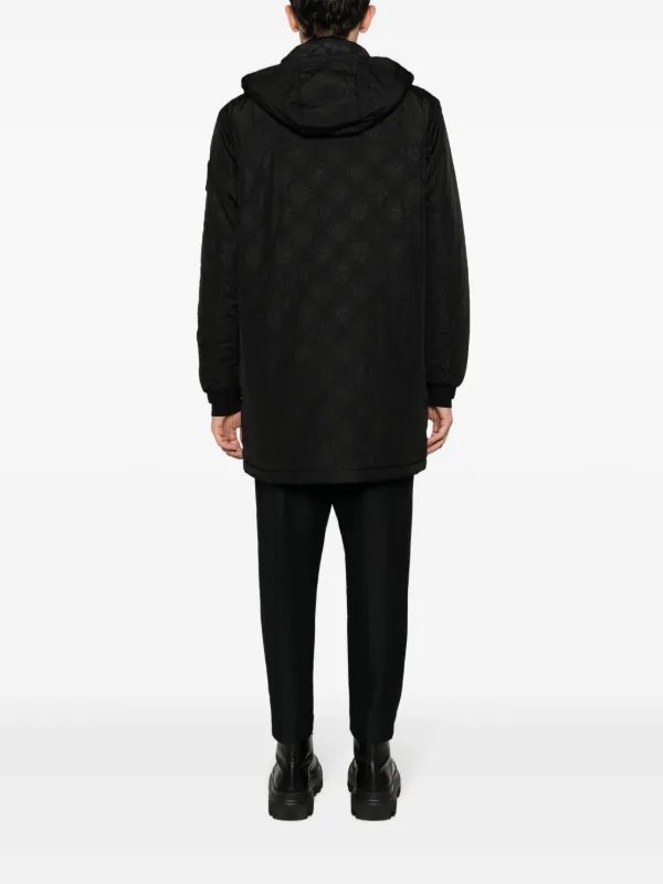 Ea7 Emporio Armani フーデッド ジャケット | ブラック | FARFETCH JP