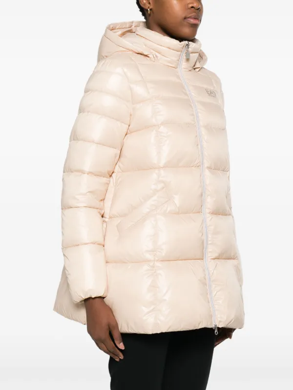 Ea7 Emporio Armani フーデッド パデッドジャケット