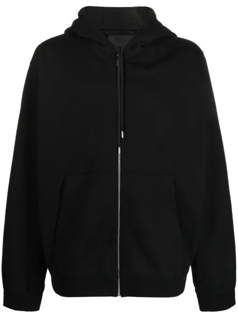 Prada Re-Nylon logo-print hoodie