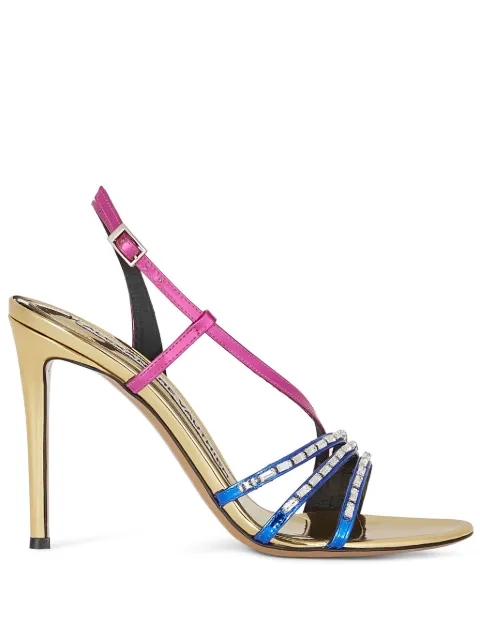Alexandre Vauthier 115mm rhinestone-embellished sandals