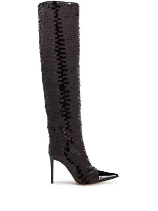 Alexandre vauthier thigh high boots best sale