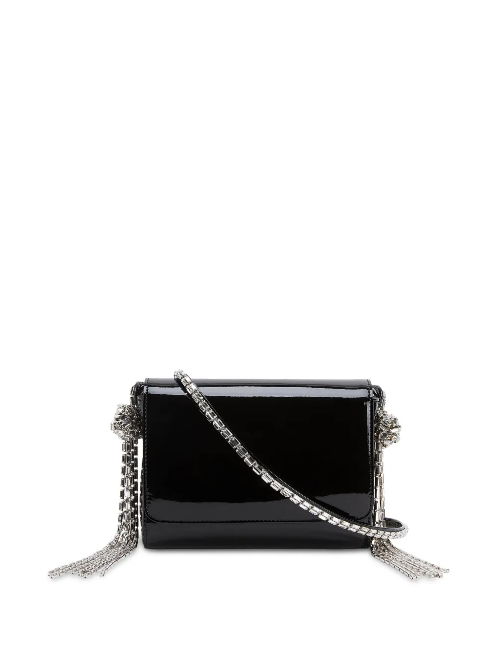Alexandre Vauthier Clutch con finitura lucida - Nero