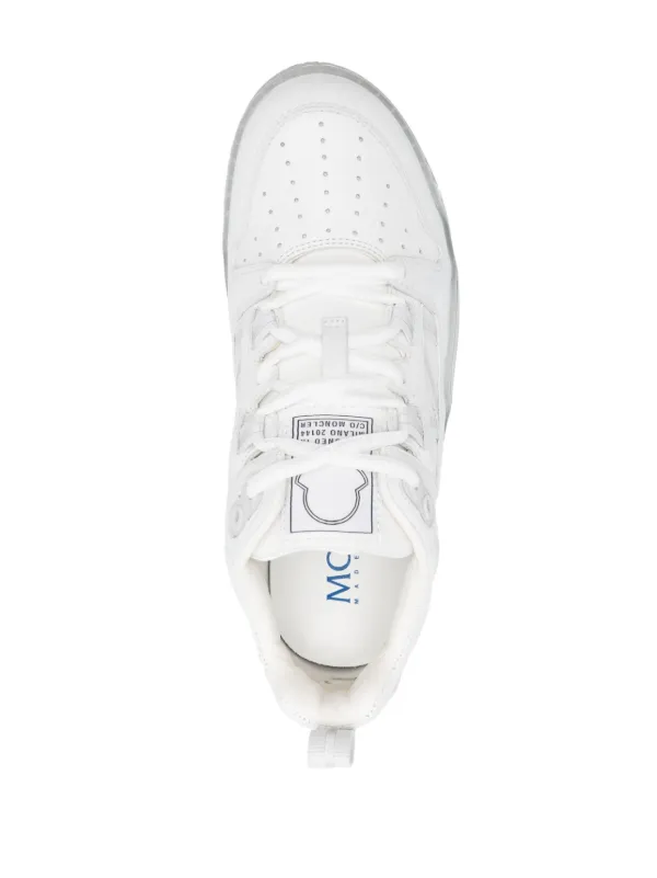 Moncler Pivot low-top Leather Sneakers | White | FARFETCH