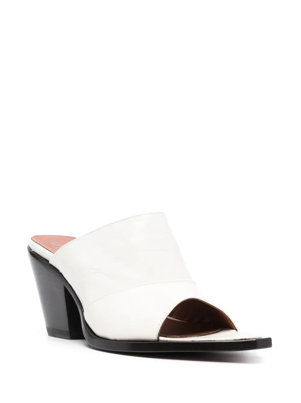 Sonora Soledad 60mm leather sandals - Wit