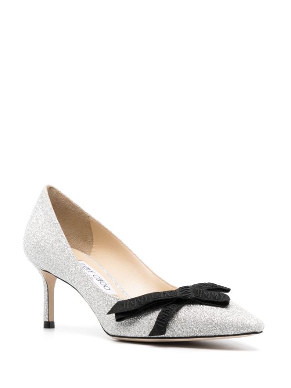 Jimmy choo romy hot sale 60 glitter pumps