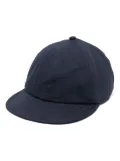 FENDI debossed-logo cotton cap - Blue