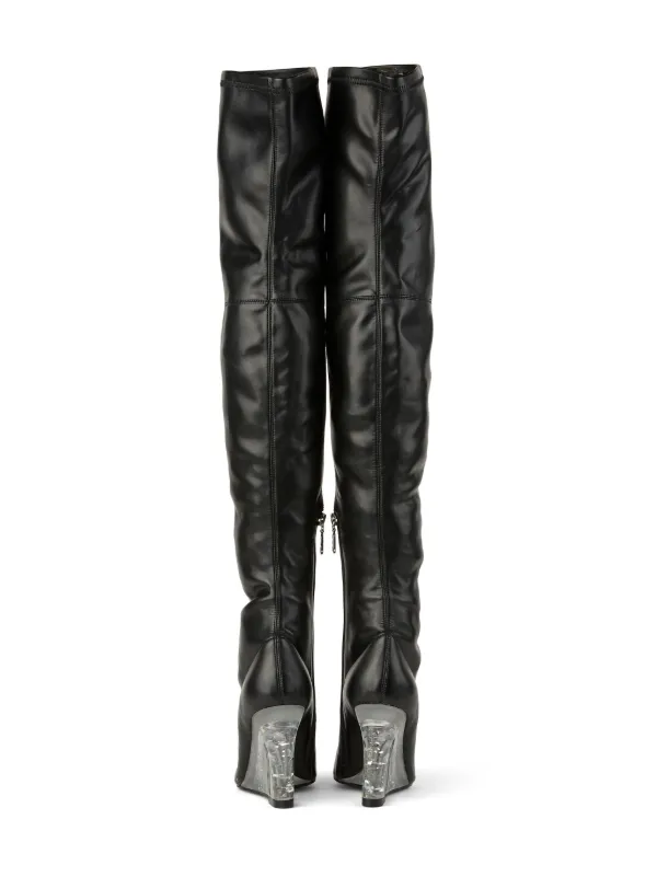 Karl lagerfeld clearance thigh high boots