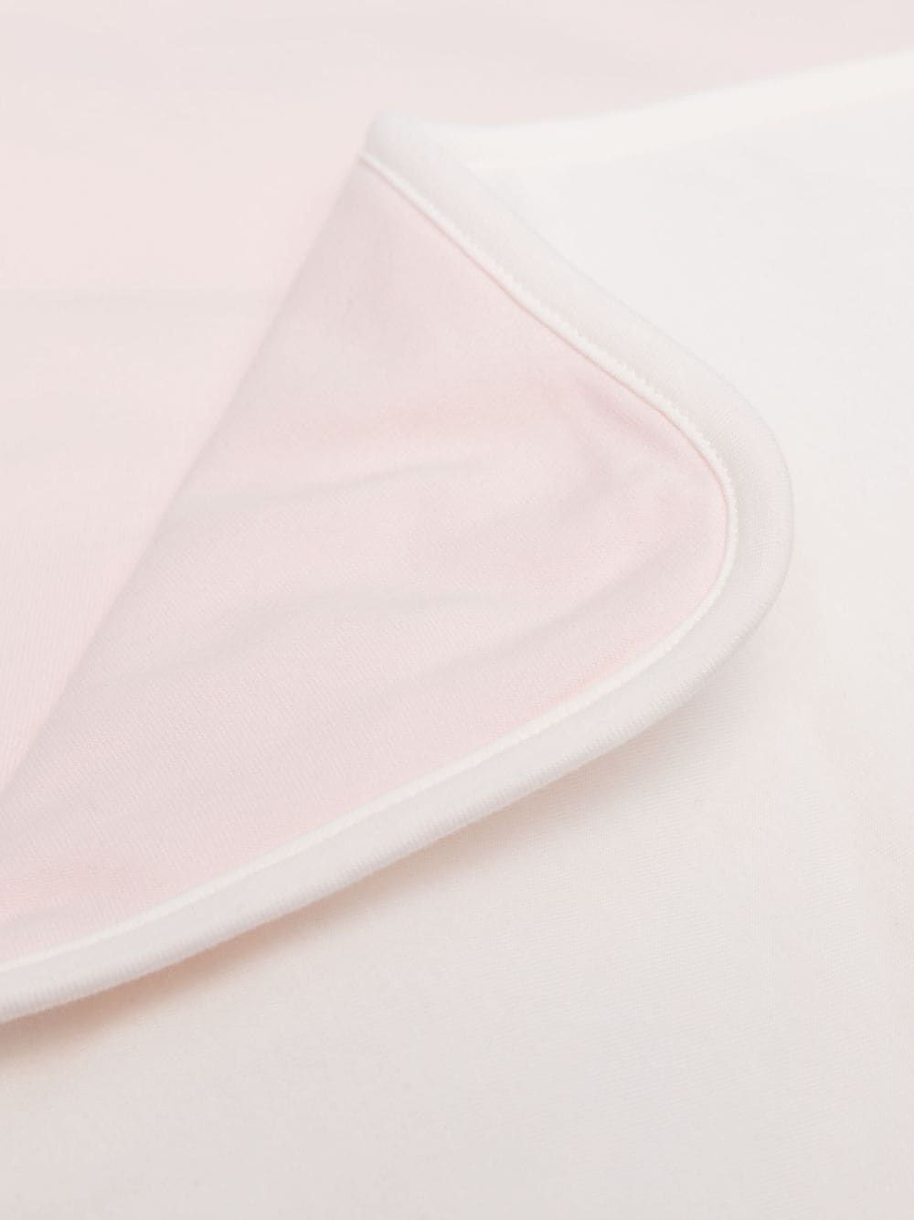 Shop Fendi Logo-print Cotton Blanket In Pink