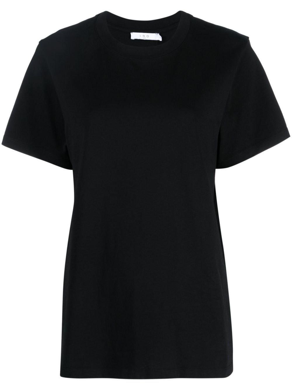 Shop Iro Crew-neck Cotton T-shirt In Black