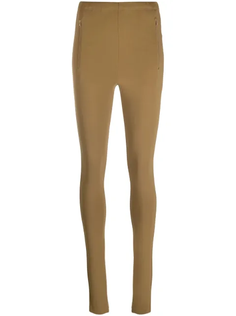 WARDROBE.NYC leggins con tiro alto y cierre en los tobillos 