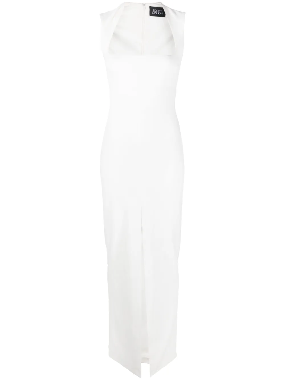 Solace London Sofia square-neck Maxi Dress - Farfetch