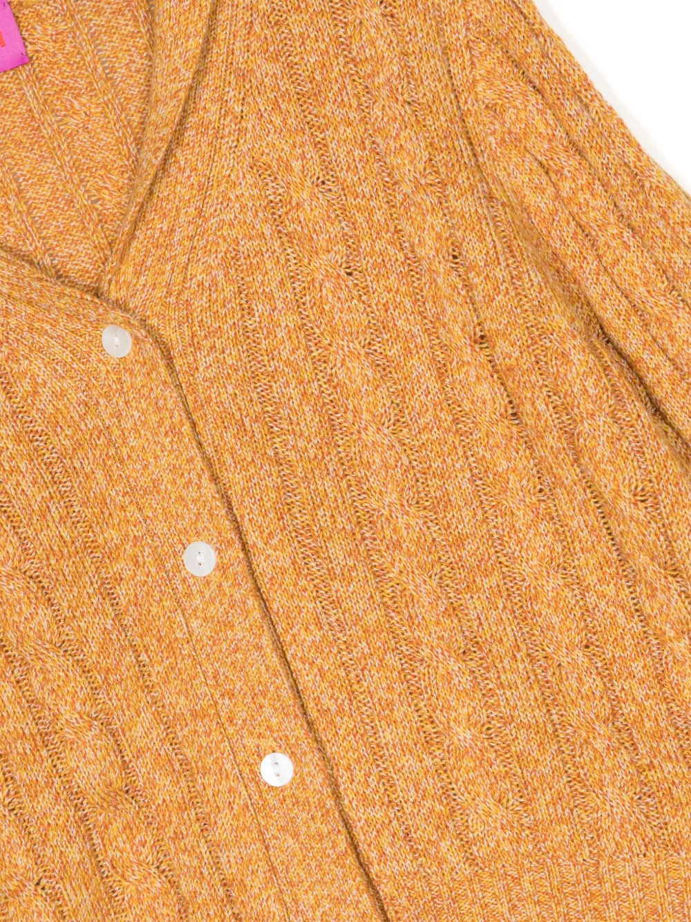 Cashmere in Love Kids Kabelgebreid vest Bruin