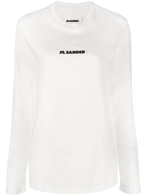 Jil Sander - logo-print cotton sweatshirt