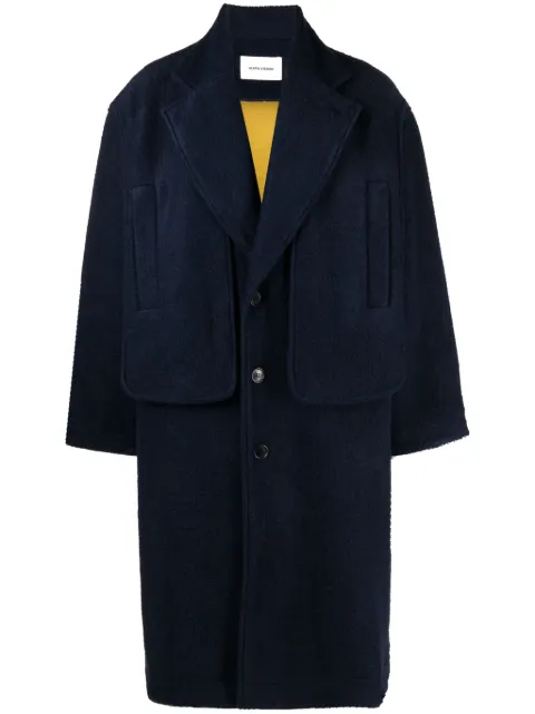 Henrik Vibskov Big Bag single-breasted coat