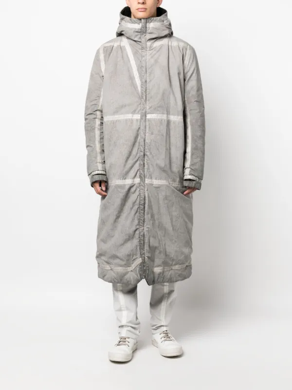 Boris Bidjan Saberi リバーシブル パデッドコート | ブラック