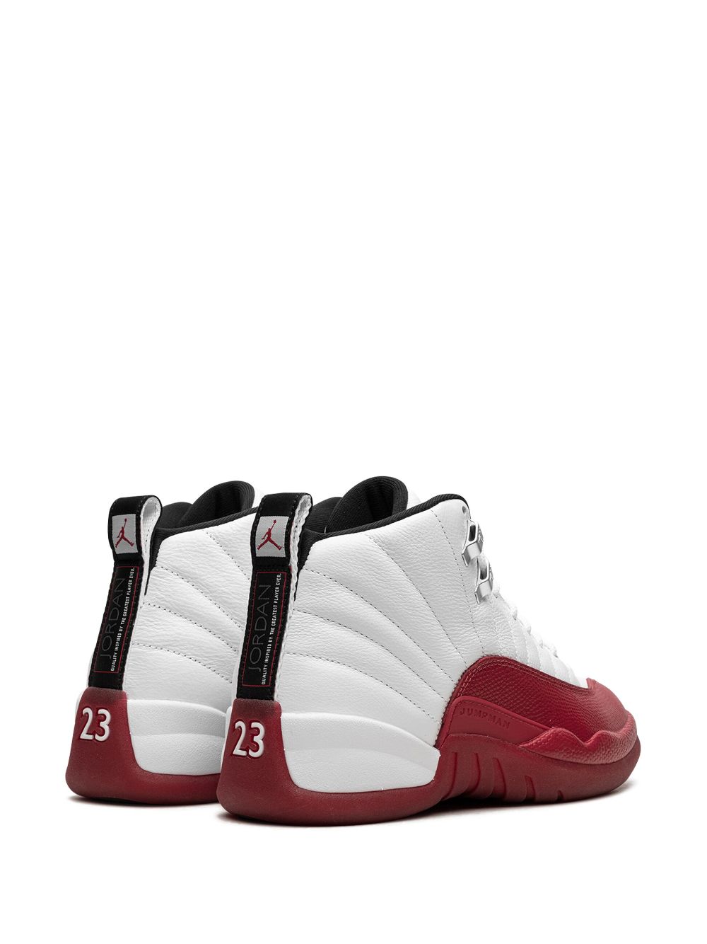 Shop Jordan Air  12 Retro "cherry 2023" Sneakers In White